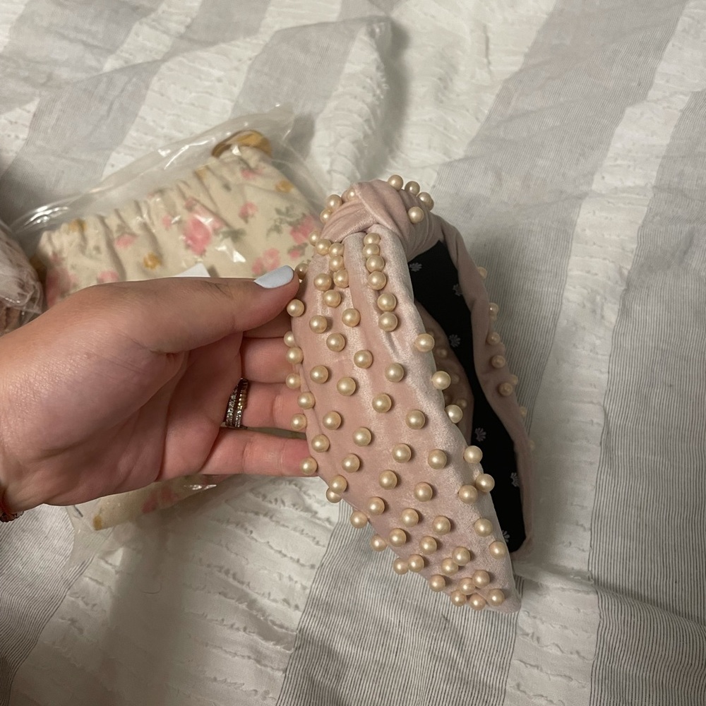 Lele Sadoughi x LoveShackFancy headband